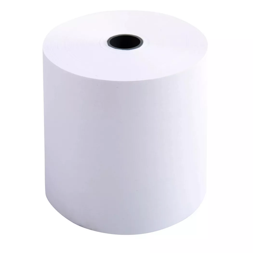 10 x Exacompta Kassenrolle 70x70x12mm/40m weiß