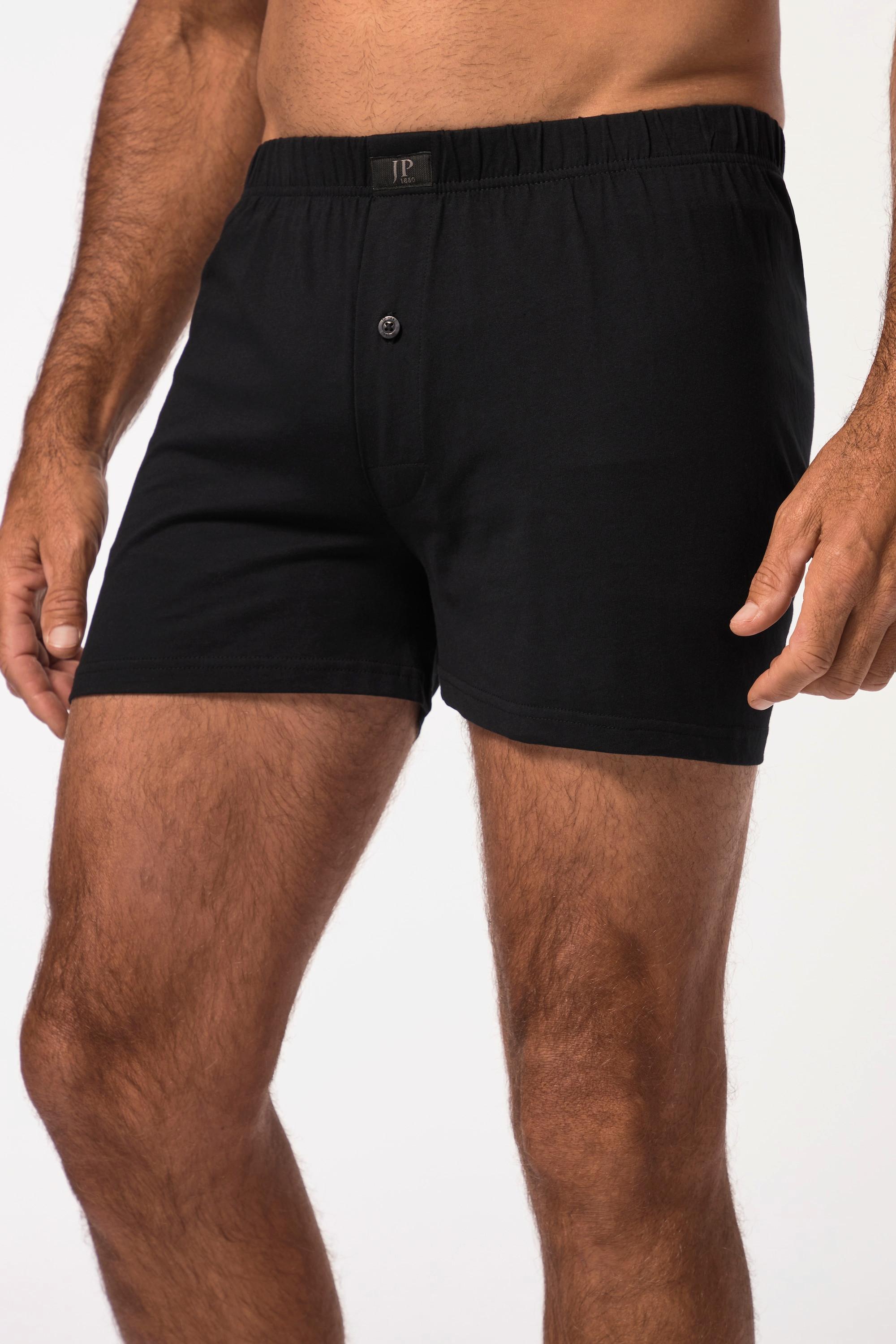 JP1880  Boxershorts, 2er-Pack, Jersey, weite Form 