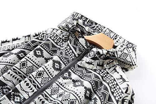 Alopini Poncho antipioggia elegante impermeabile con cappuccio e cerniera  