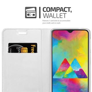 Cadorabo  Housse compatible avec Samsung Galaxy M21 / M30s - Coque de protection avec fermeture magnétique, fonction de support et compartiment pour carte 