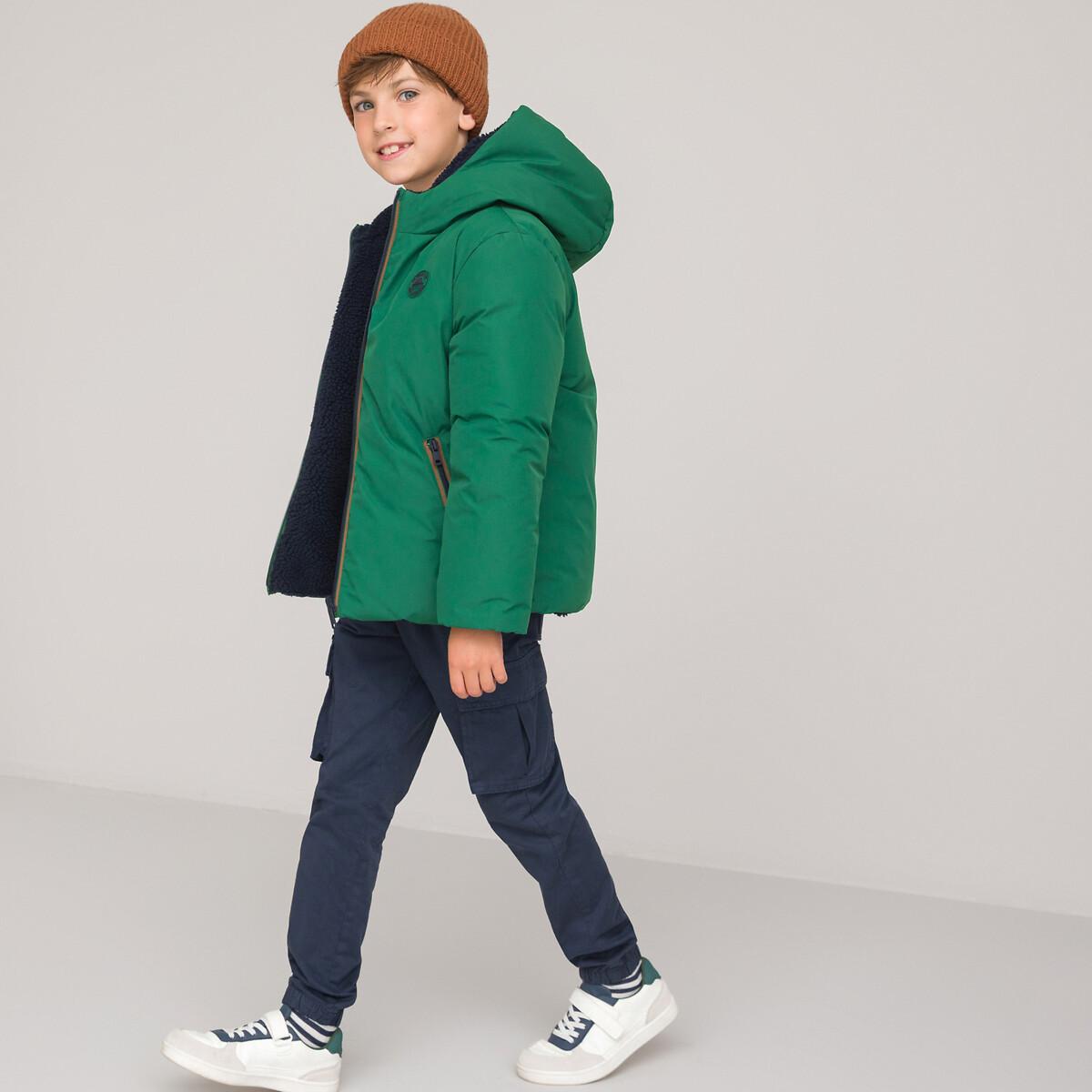 Image of Wendbare Jacke Mit Kapuze Jungen Blau 114