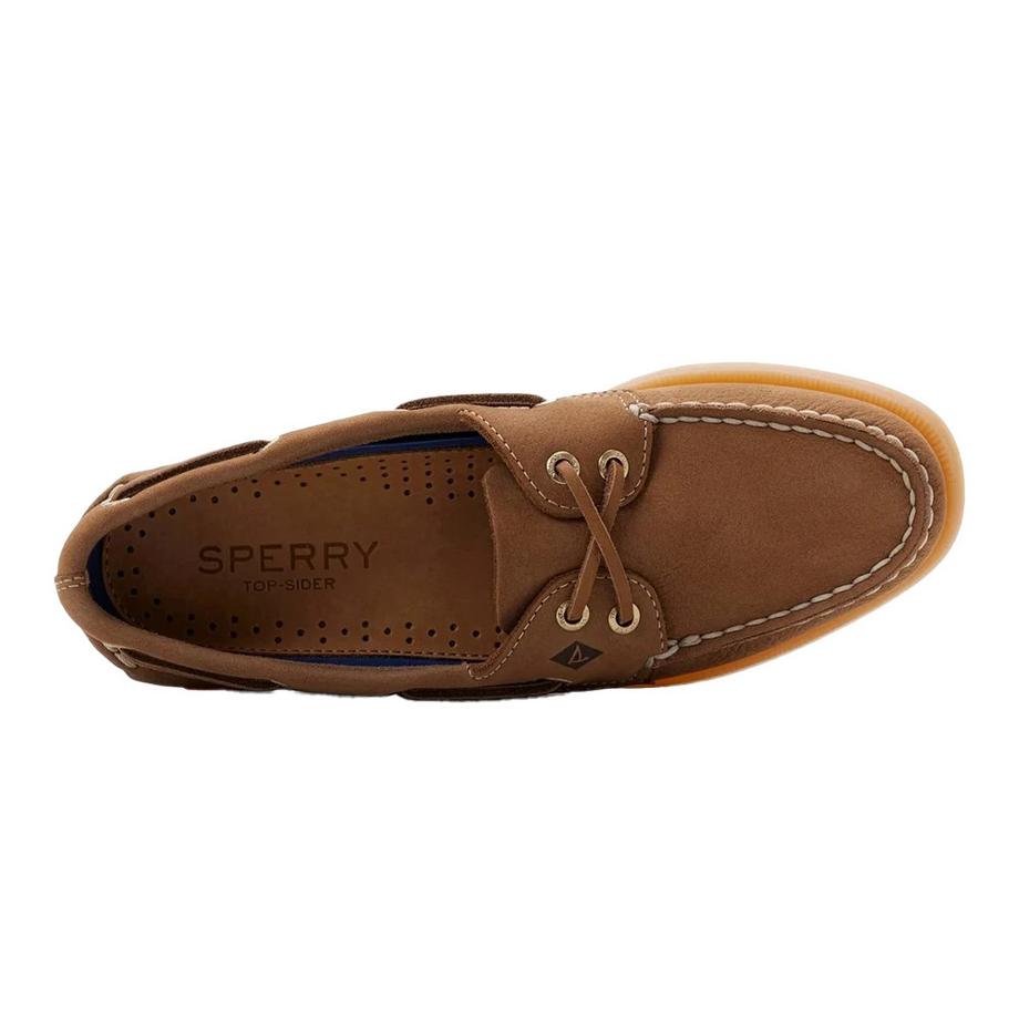 Sperry Authentische Leder Bootsschuhe Zwei Ösen  