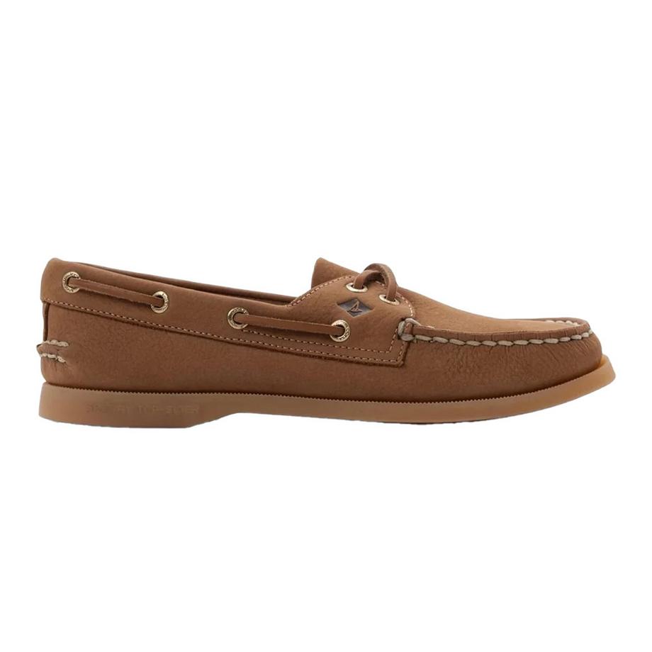 Authentic Bootsschuhe , Leder, 2 Ösen