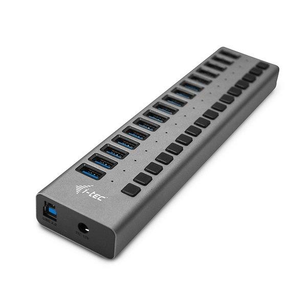 i-tec  USB 3.0 Charging HUB 16port + Power Adapter 90 W 