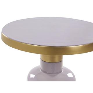 Beliani Table d'appoint en Métal Moderne LOMITA  