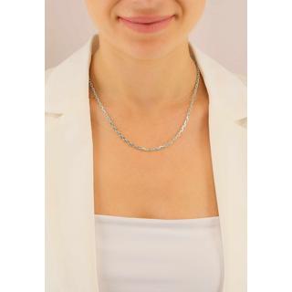 MUAU Schmuck  Collier forçat or blanc 750, 2.9mm, 60cm 