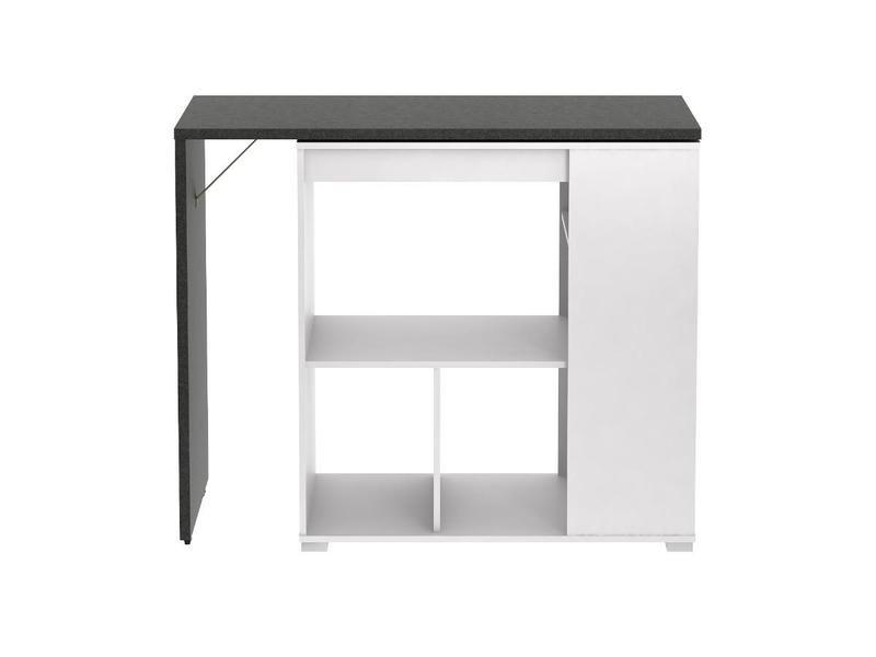 Vente-unique Sparset Hausbar Barmöbel SATURNE + 2 Barhocker CALAS  