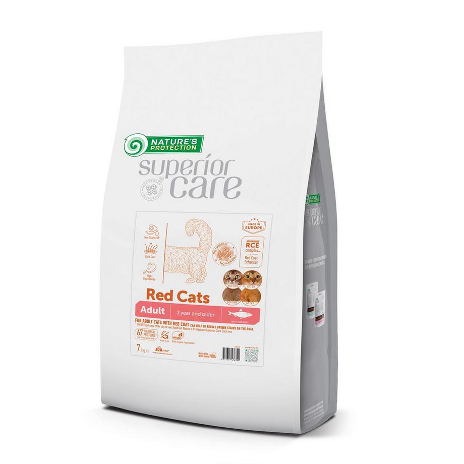 Nature's Protection Superior Care  Red Cats Aringa adulta senza cereali 