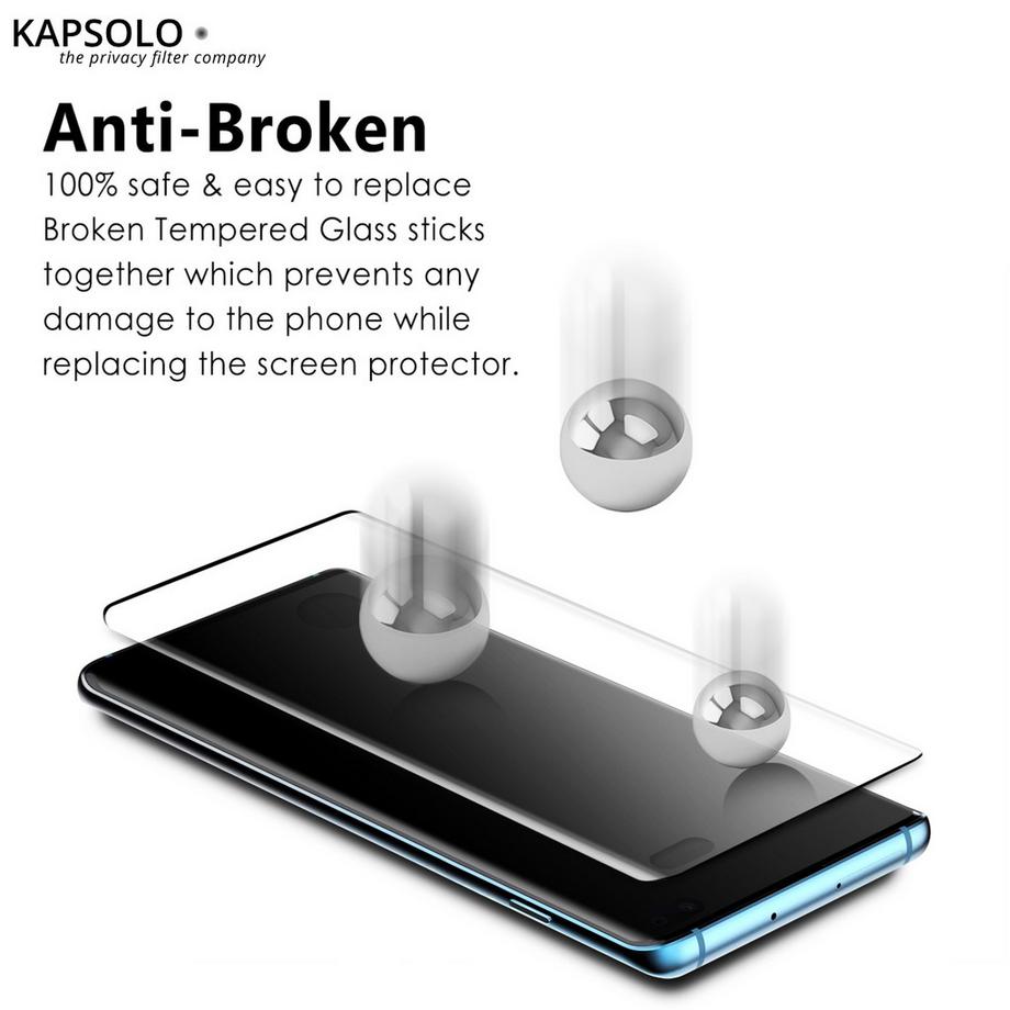 KAPSOLO  Tempered GLASS Screen Protection, curved, Ultimate, Microbial Samsung Galaxy Note 20 