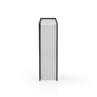 Nedis Cassaforte a libro | Foro per la chiave | Interno | Piccolo | Volume interno: 0,86 l | 2 chiavi incluse | Blu / Argento.  