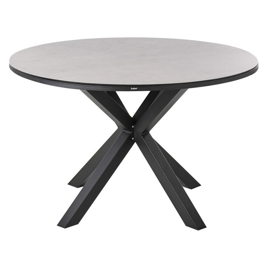 Beliani Salle à manger de jardin avec chaises en Aluminium Industriel MALETTO/TAVIANO  