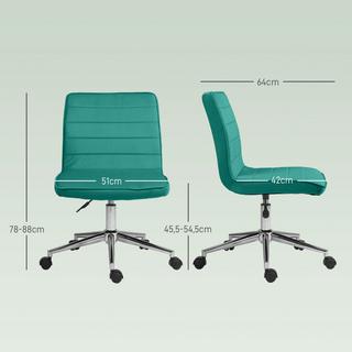 HOMCOM Chaise de bureau  