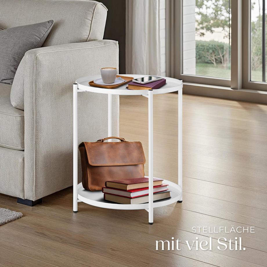 Tectake Tavolino Oxford  Acciaio  