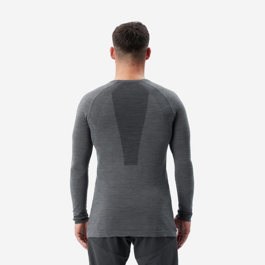 SIMOND  Maglia maniche lunghe uomo seamless lana merino 