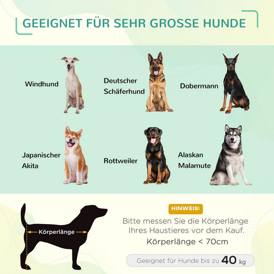 Northio  Lit Pour Animal Domestique Avec Auvent, Lit Surélevé Pour Chien, Chaise Longue D'Extérieur Avec Toit, Respirant, Tissu Taffetas Café 122 X 92 X 108 Cm 