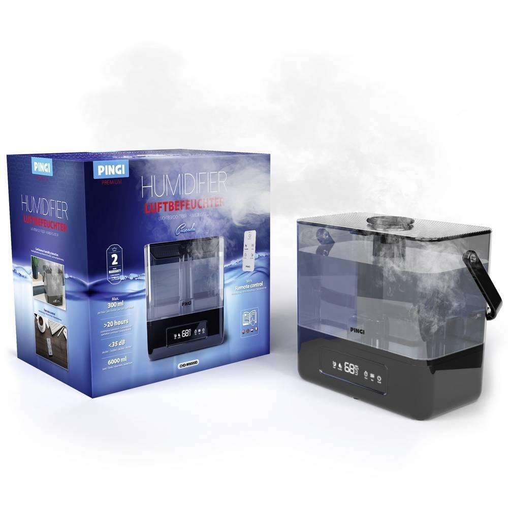 Image of CASCADA PREMIUM Digital-Ultraschall-Luftbefeuchter, 6 l CASCADA PREMIUM Digital-Ultraschall-Luftbefeuchter, 6 l