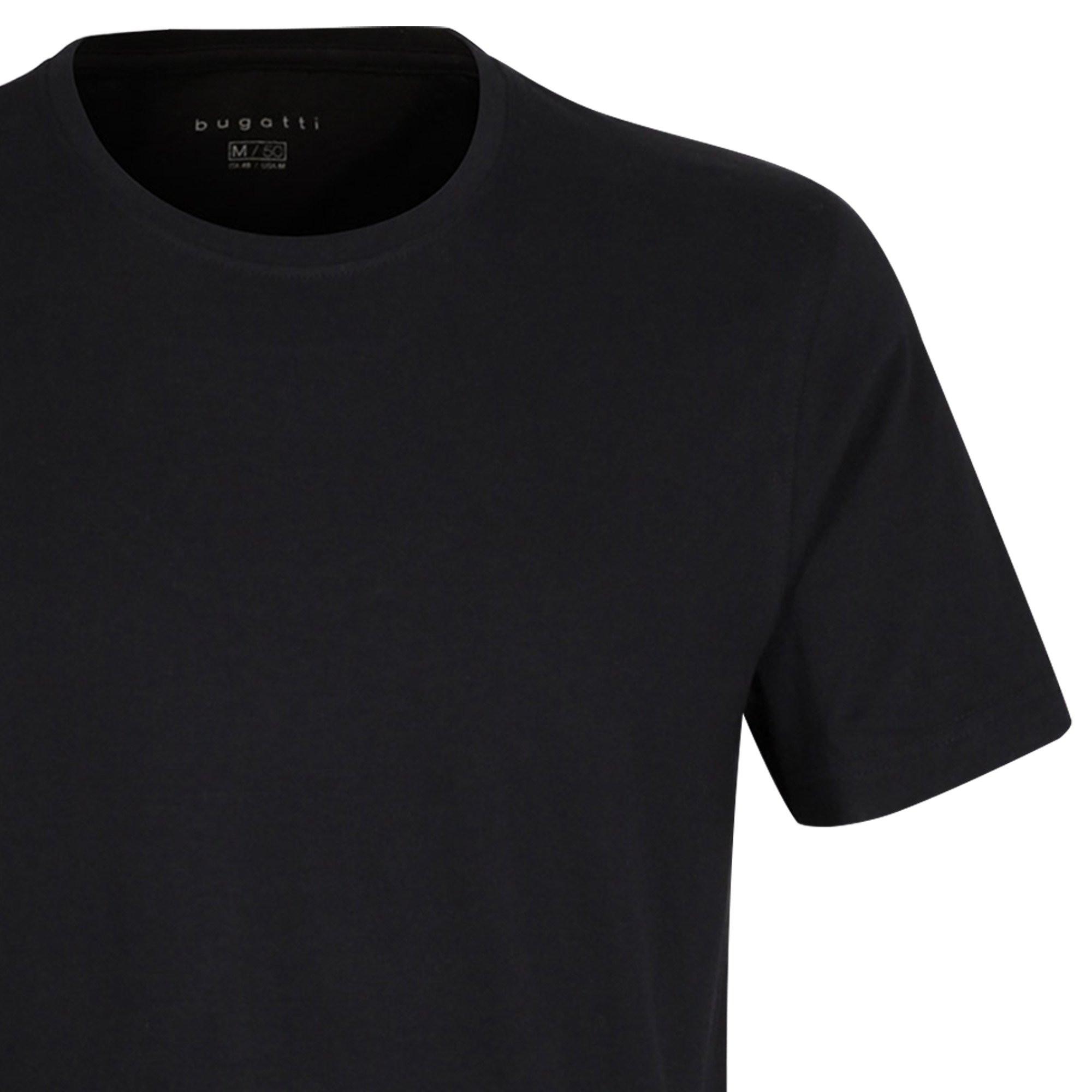 BUGATTI Figurbetont Kurzarm T-Shirt 2er Pack  