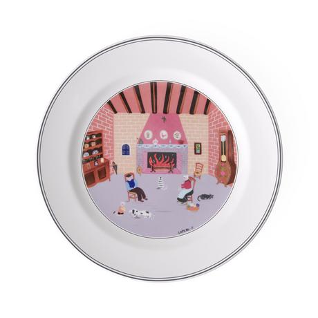 Villeroy&Boch Assiette plate Cheminée Design Naif  