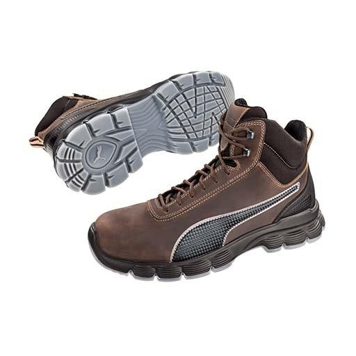 PUMA Safety  Condor Mid ESD SRC  ESD Stivali di sicurezza S3 Taglia delle scarpe (EU): 43 Marrone 