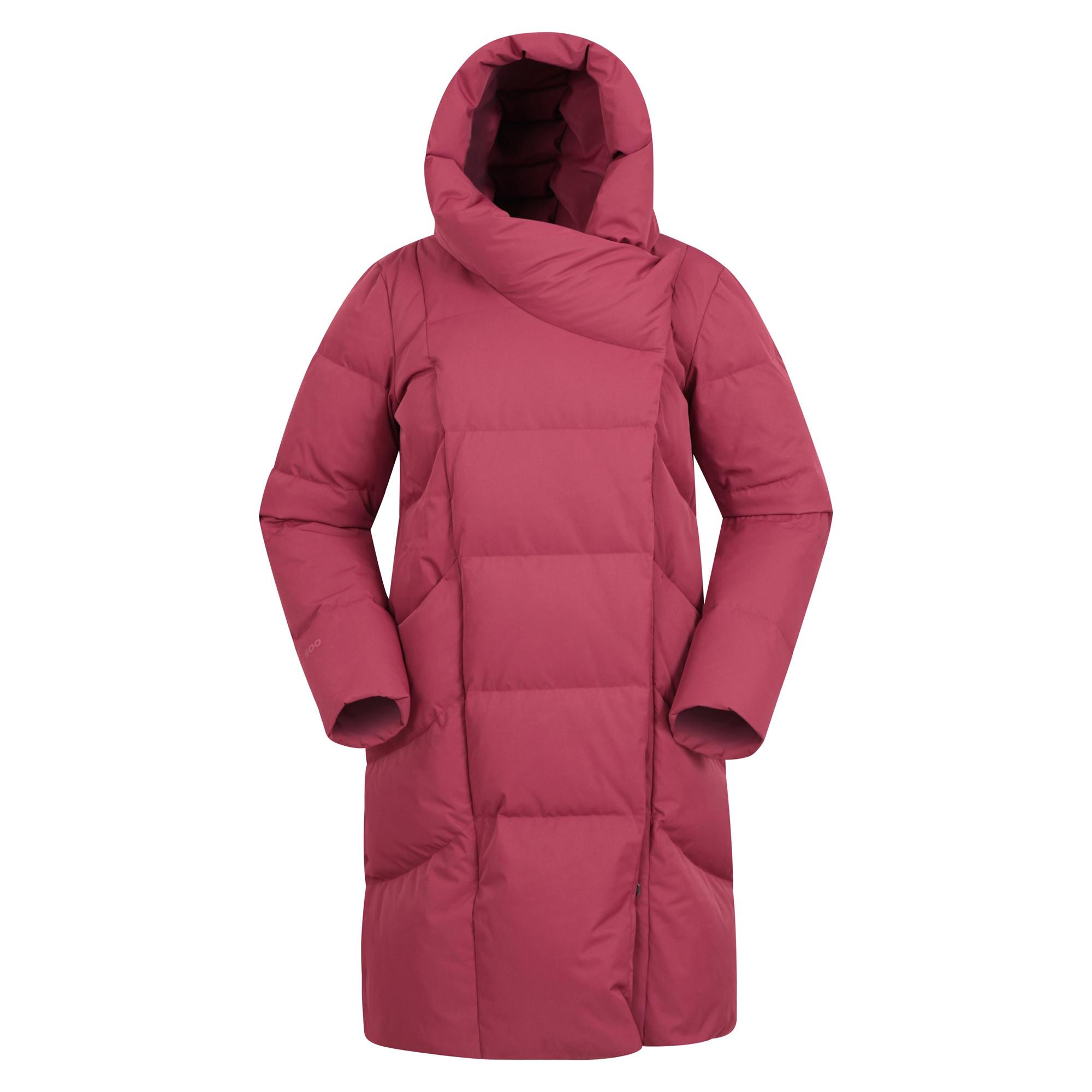 Image of Cosy Extreme Ii Daunenjacke Wickel Damen Weinrot 36