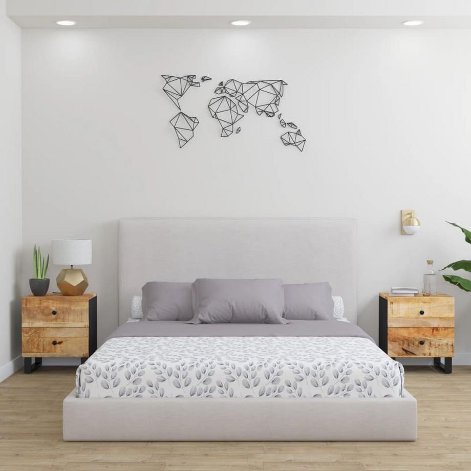 VidaXL Nachttisch holz  