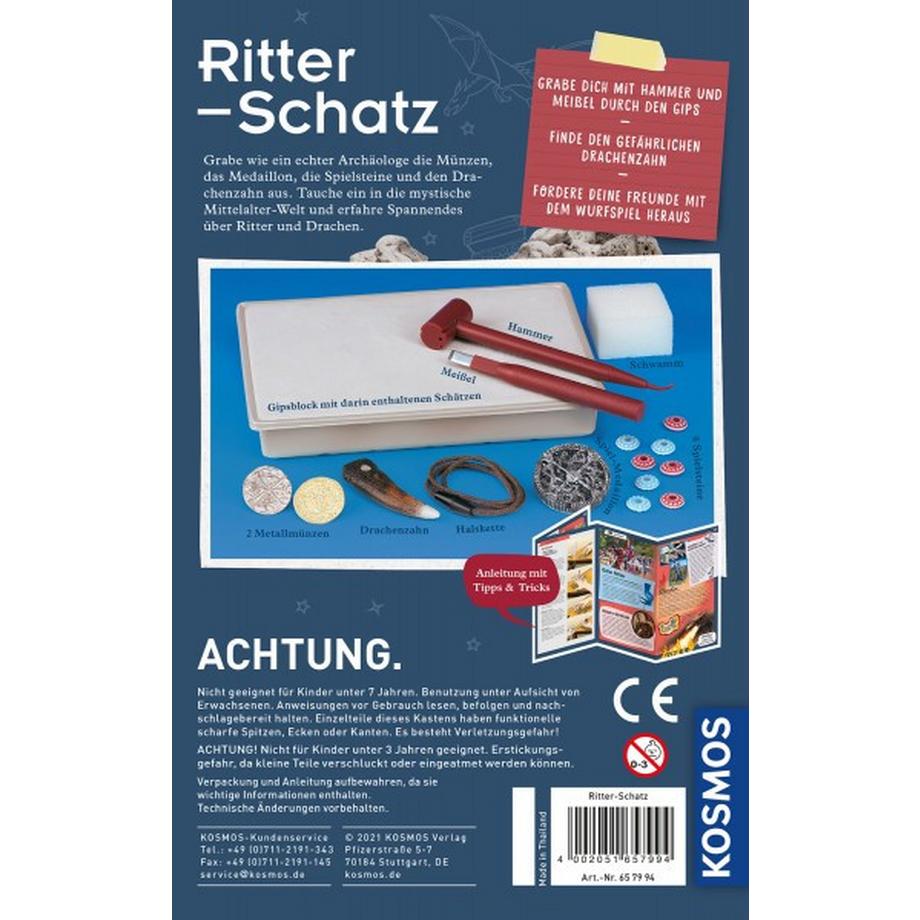 Kosmos  Mitbring Experimente Ritter Schatz 