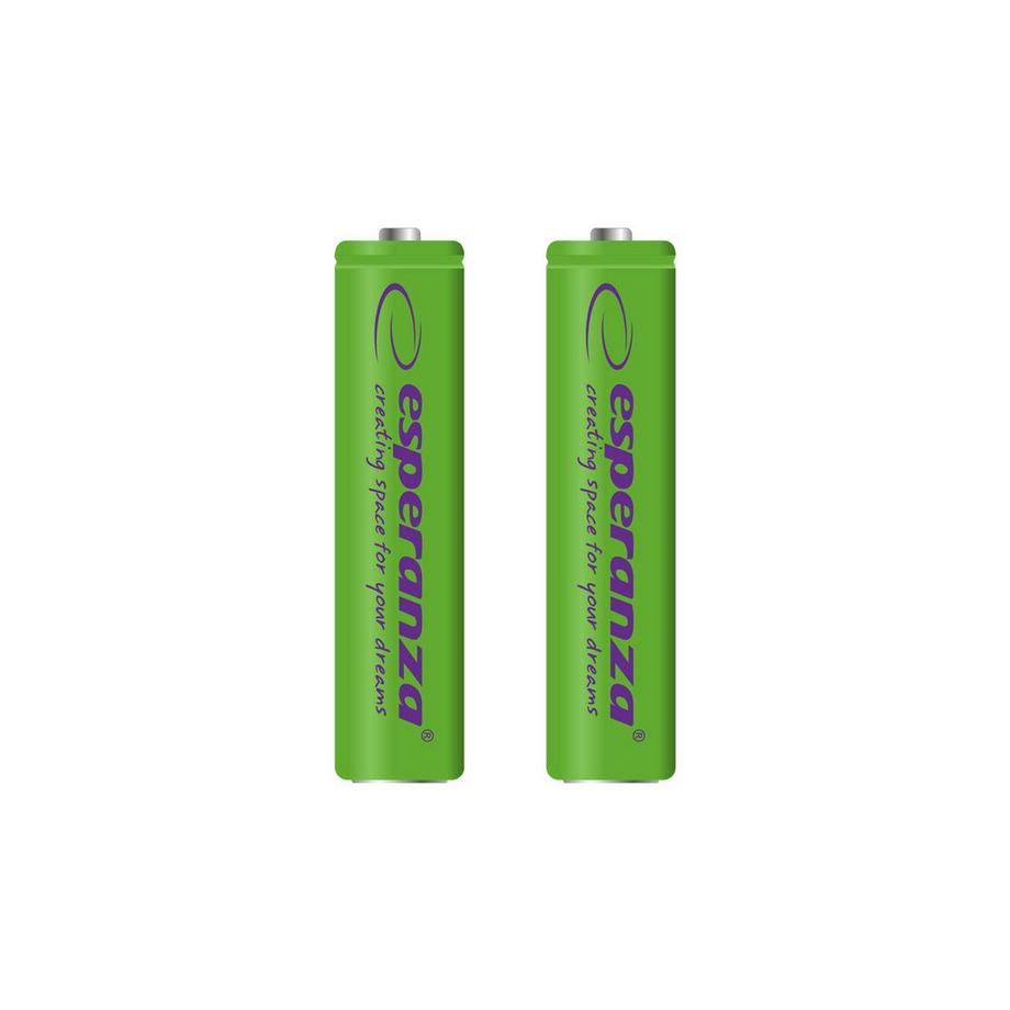 ESPERANZA  Piles rechargeables Esperanza Ni-Mh Aaa 1000Mah 2Pcs. Vert 