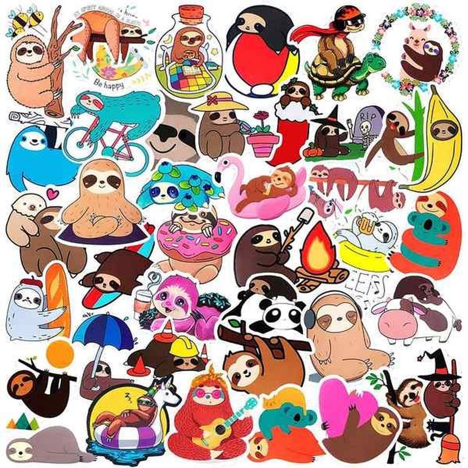 Gameloot Pack de Stickers - Paresseux  
