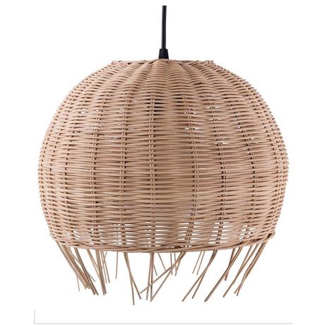 Beliani Lampadario en Rattan Retrò DRINO  