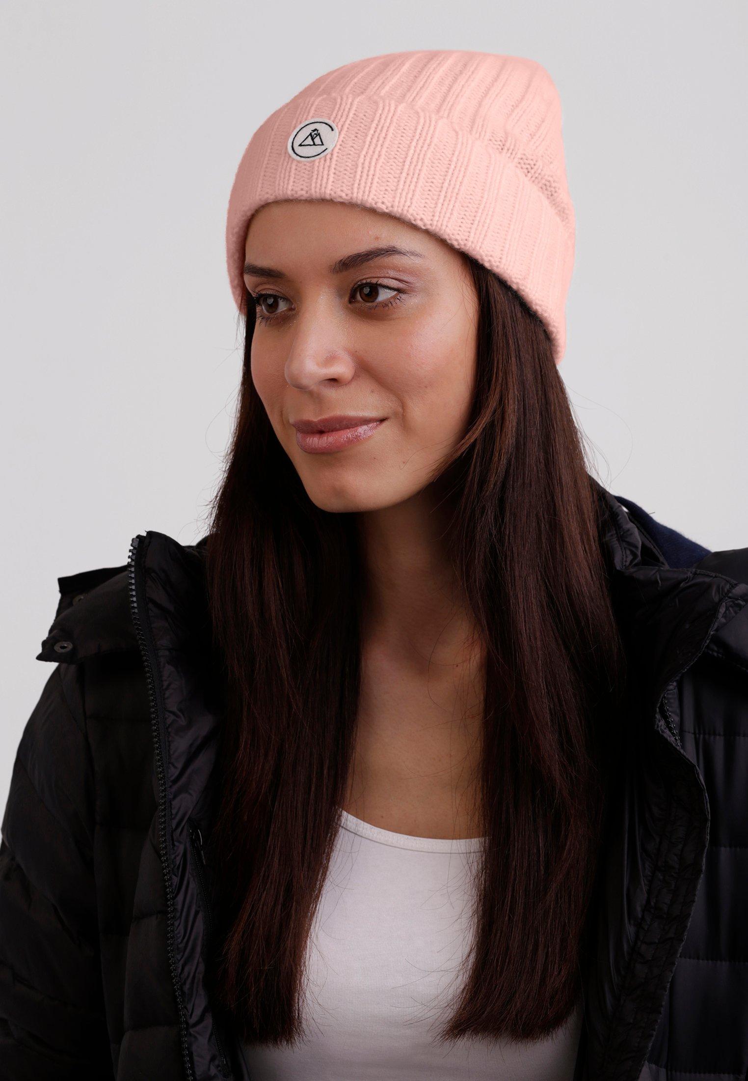 CASH-MERE.CH Kaschmir Rib Mütze  