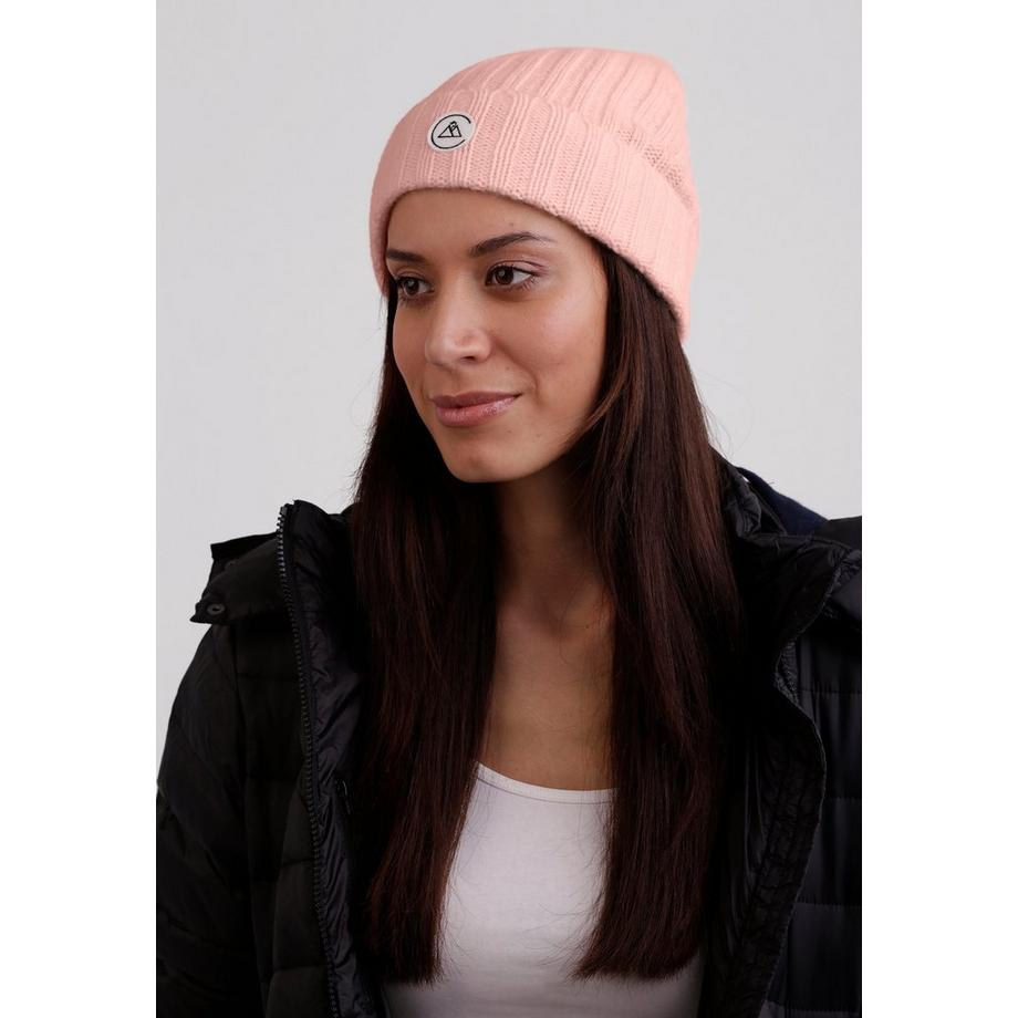 CASH-MERE.CH Kaschmir Rib Mütze  