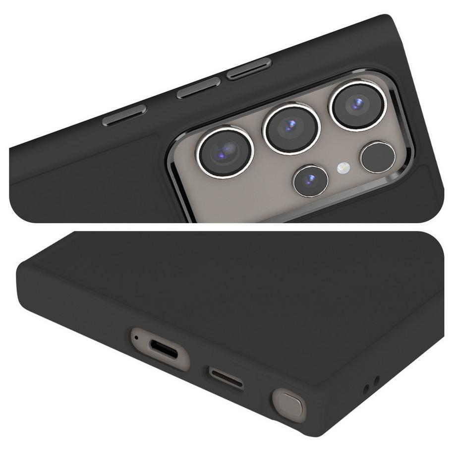 Avizar  Schutzhülle Samsung S24 Ultra Schwarz 