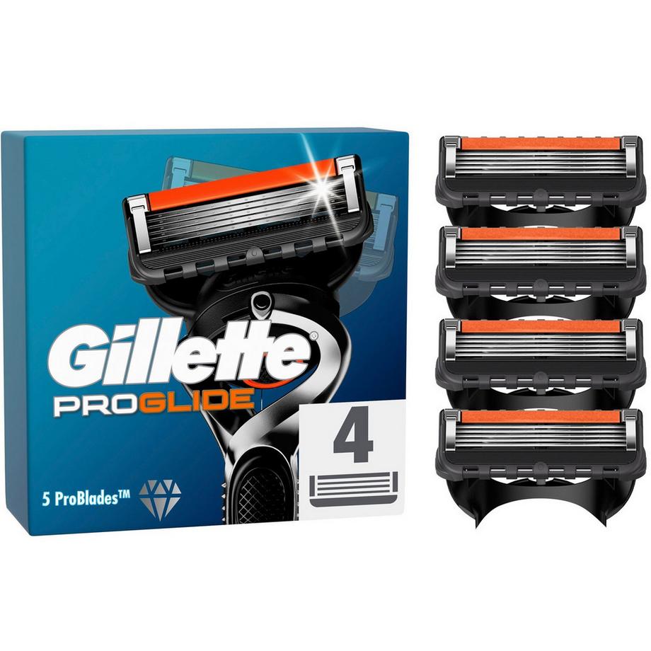 Gillette  Lames de rasoir Fusion ProGlide 4 pièces 