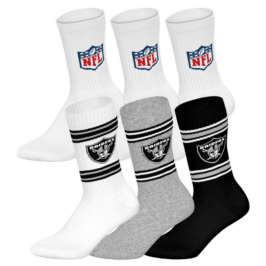 NFL 6er Pack Stretch Crew Socken  