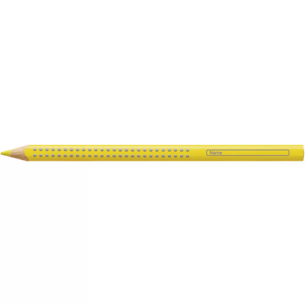 FABER-CASTELL Farbstifte Jumbo GRIP 110907 kadmiumgelb