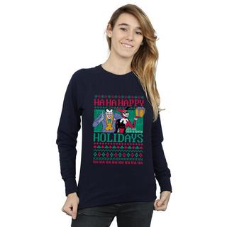 DC COMICS  Ha Ha Happy Holidays Sweatshirt 