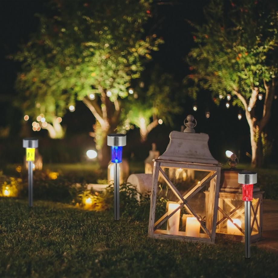 B2X Confezione da 10 lampade solari  