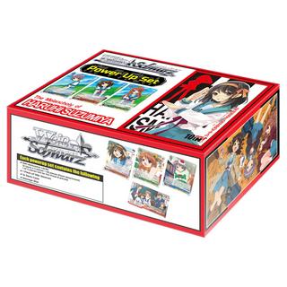 Bushiroad  Power Up Set the Melancholy of Haruhi Suzumiya Booster Display - Weiss Schwarz TCG - EN 