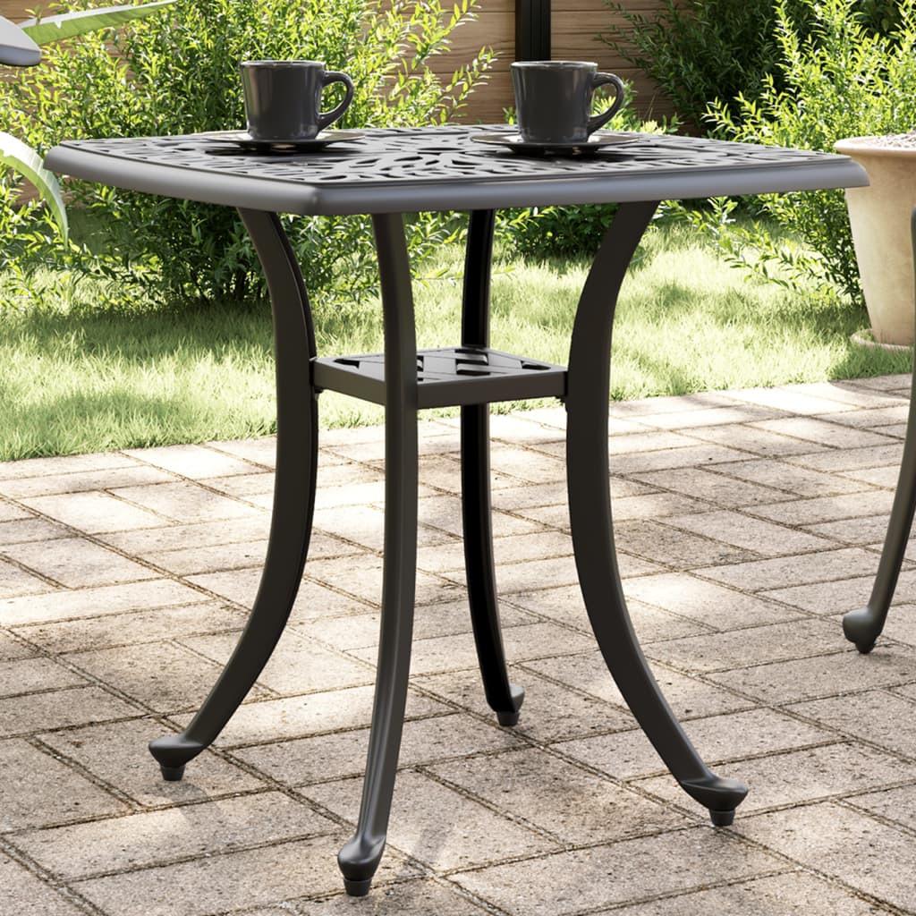 VidaXL Table de jardin aluminium  