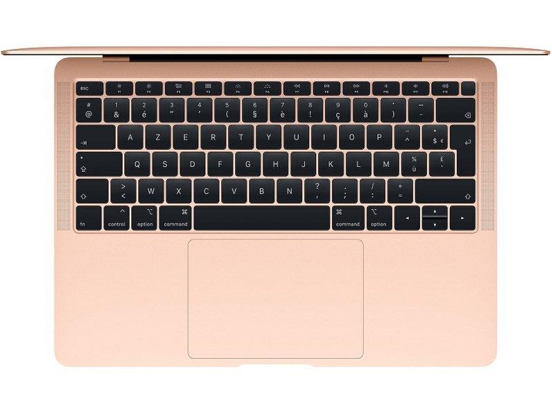 Apple  Reconditionné MacBook Air 13 2018 i5 1,6 Ghz 8 Go 128 Go SSD Or - Très bon état 