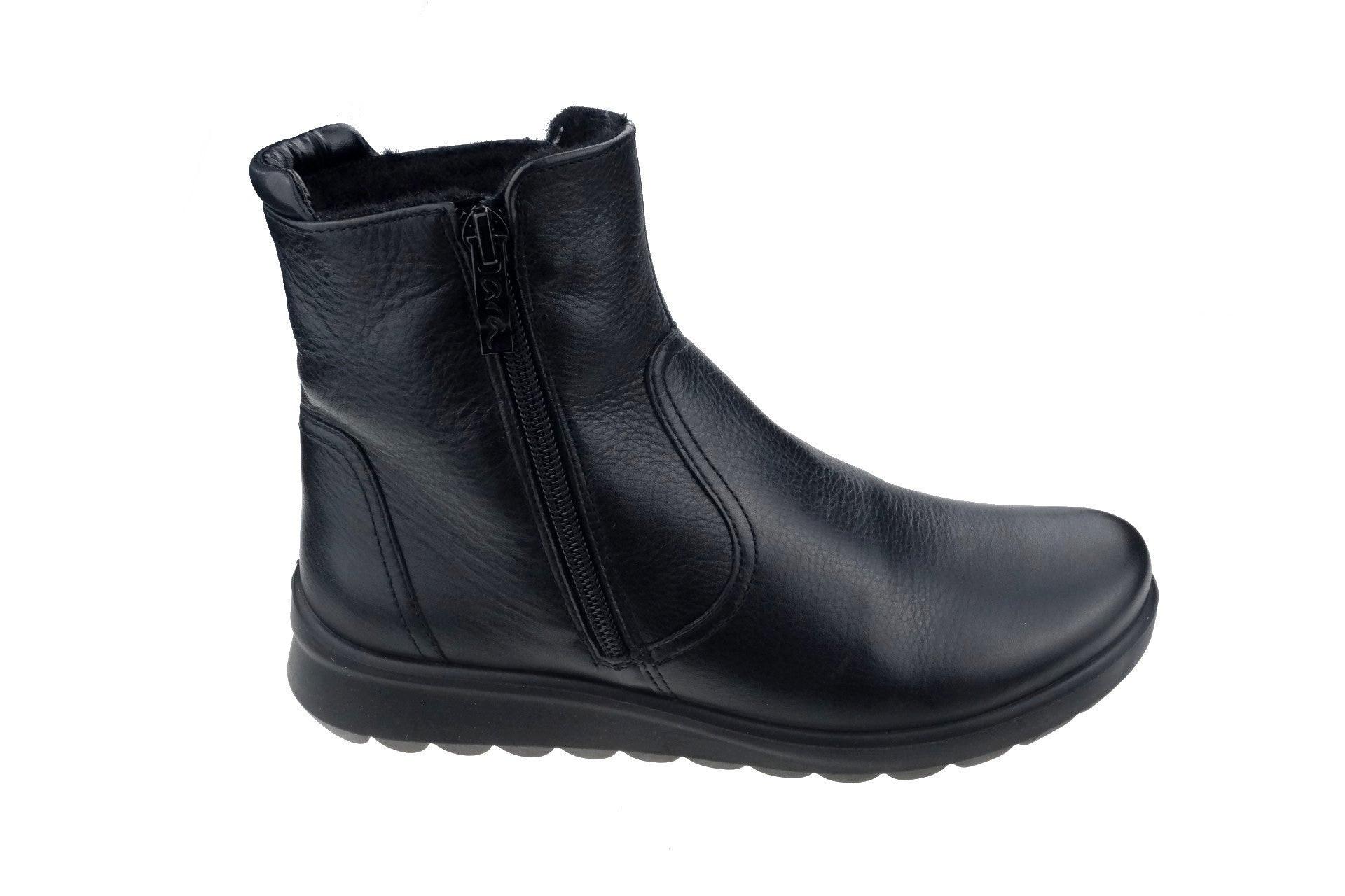 Image of Ara Toronto - Leder Stiefelette Unisex Schwarz 37.5