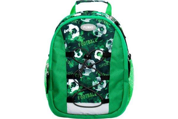 Funki Football sac à dos Cartable sac à dos Noir, Vert  
