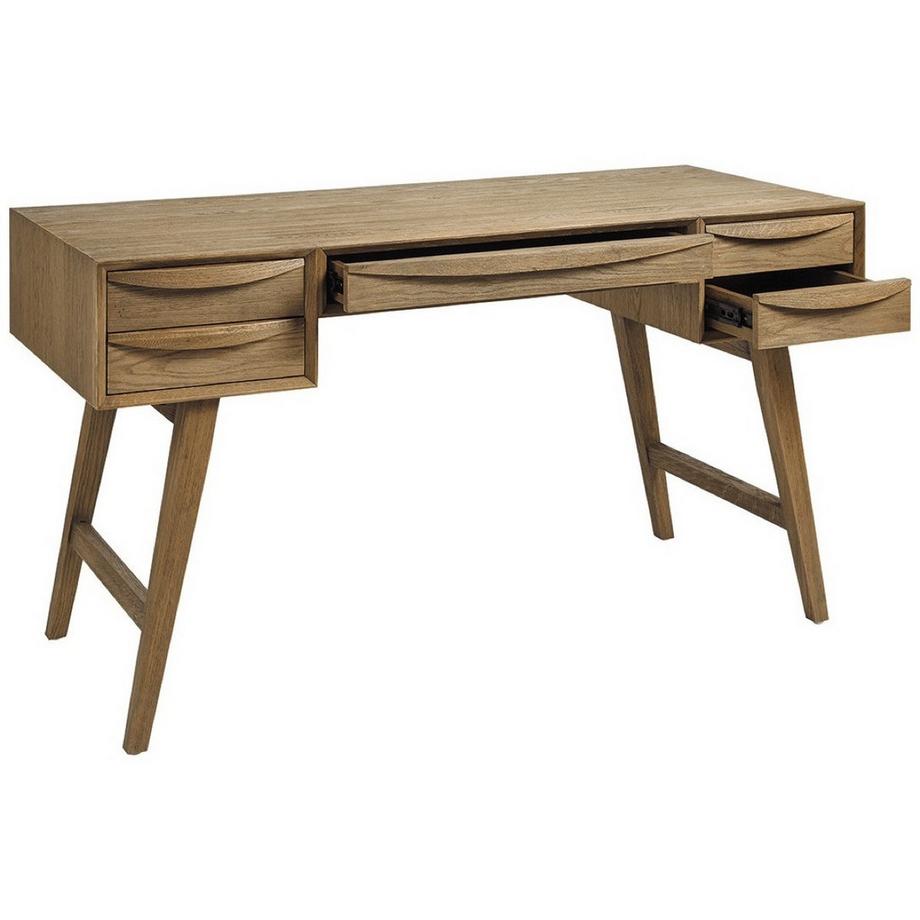 Blanc d'Ivoire Schreibtisch Melina Eiche natur 140  