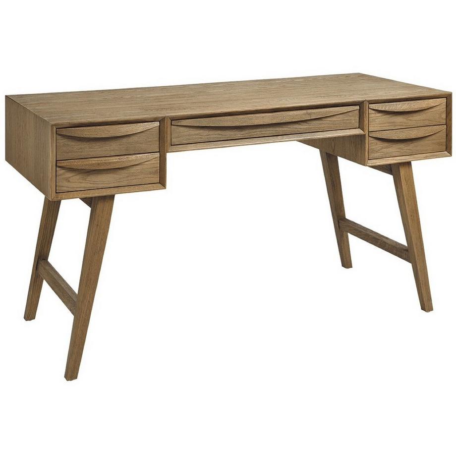 Blanc d'Ivoire Schreibtisch Melina Eiche natur 140  