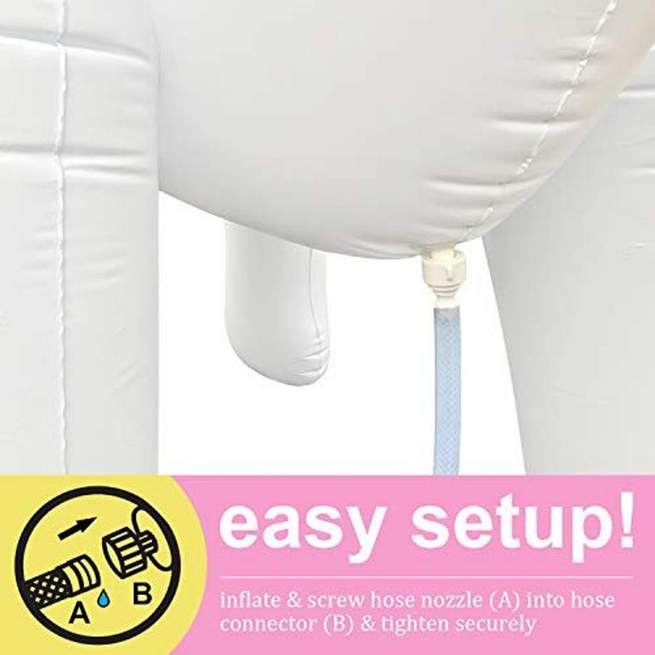 Activity-board  Jouet gonflable d'eau d'arrosage de licorne pour enfants, cour d'été en plein air et jeu en plein air 