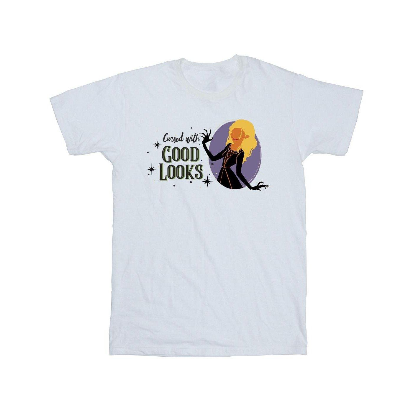 Image of Hocus Pocus Cursed Sarah Tshirt Unisex Weiss 128