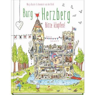 Burg Herzberg - bitte klopfen! Baseler, Marja; van den Brink, Annemarie; van der Pol, Tjarko (Illustrationen); Blatnik, Meike (Übersetzung) Gebundene Ausgabe 