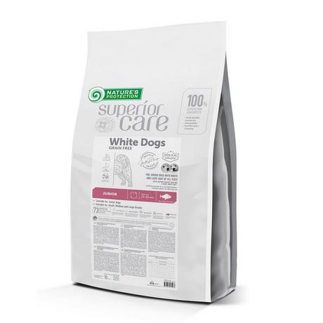 Nature's Protection Superior Care  Cani Bianchi, Pesce Bianco, Junior 