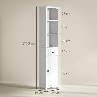 HOMCOM Badezimmerschrank  