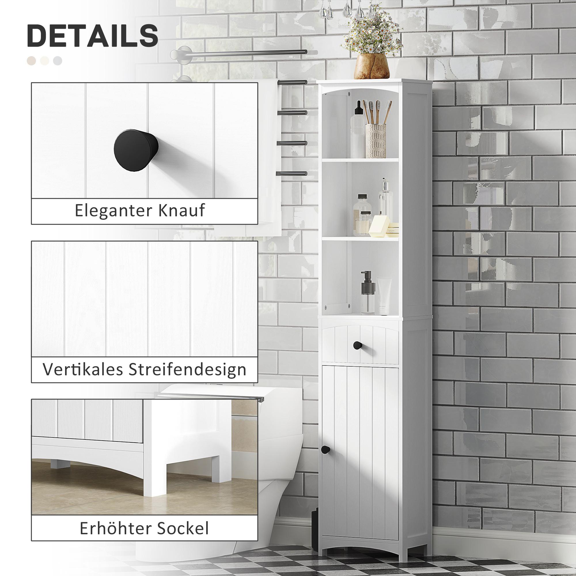 HOMCOM Badezimmerschrank  